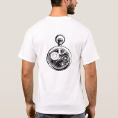 Pocketwatchのワイシャツ Tシャツ (裏面)