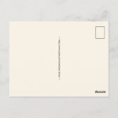  Pocono Mtns Vintage Map Postcard ポストカード (裏面)