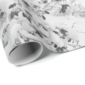 PoconosのSnowyの木 ラッピングペーパー (ロールコーナー)