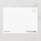 Poconos Mischieevous Chipmunkからの挨拶 ポストカード (裏面)