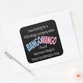 PODデザイン会社を探す スクエアシール (封筒)