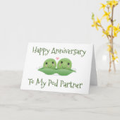 **「PODパートナー**おめでとうございます」 カード (黄色い花)