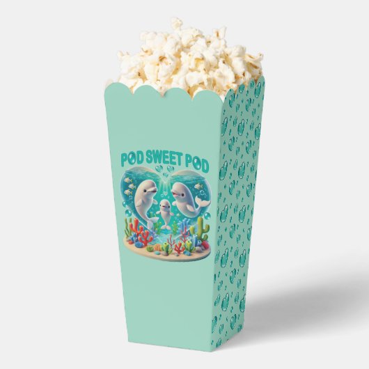 "Pod Sweet Pod" くじらの家族 フェイバーボックス (はじけた状態)