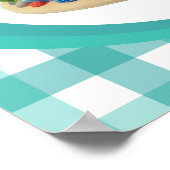 "Pod Sweet Pod" Whale Family ポスター (角)