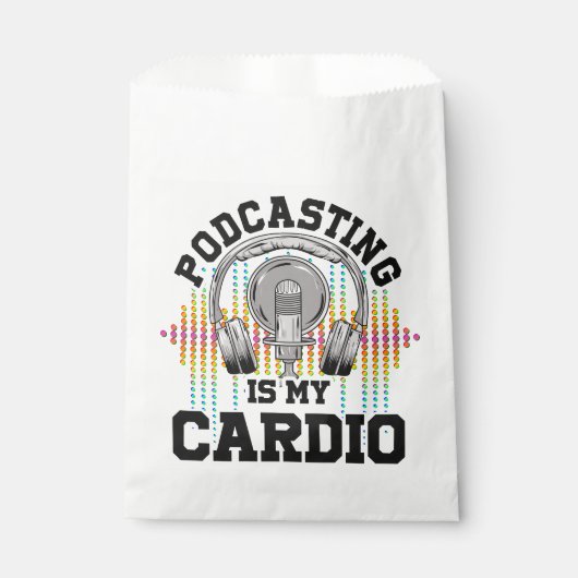 Podcastコンテンツクリエイターラジオショーポッドキャスティング フェイバーバッグ (正面)