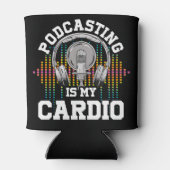 Podcastコンテンツクリエイターラジオショーポッドキャスティング 缶クーラー (裏面)