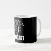 Podcast頼モデレータPodcasterについて コーヒーマグカップ (正面右)