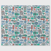 Podcast ラッピングペーパー (フラット)