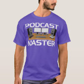 Podcast App Equipment Mixer Tshirt for Tシャツ (正面)