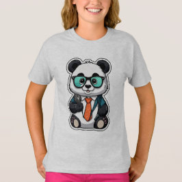 Podcast Panda – 竹クールのビズのホスト Tシャツ