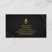 Podcast、Podcaster名刺 名刺 (裏面)