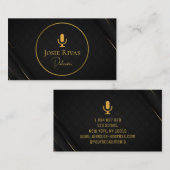 Podcast、Podcaster名刺 名刺 (正面/裏面)