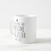 Podcasterの素晴らし外観 コーヒーマグカップ (正面左)