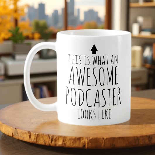 Podcasterの素晴らし外観 コーヒーマグカップ