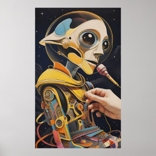 Podcaster Disaster Ken Gage Sci-Fi ポスター