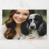 Poddle写真の個人用設定のカスタマイズ追加 フードラベル (シングルラベル)