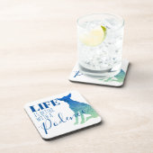 Podencoシルエットで生活が向上 コースター (右側)