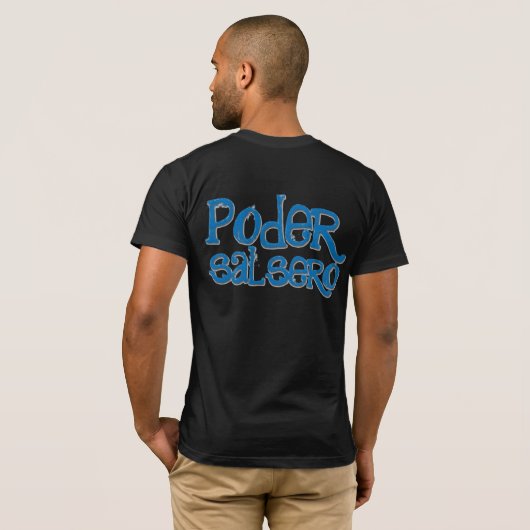 Poder Salsero Tシャツ (裏面フル)