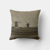 Poder with Mills near Overschie クッション (裏面)