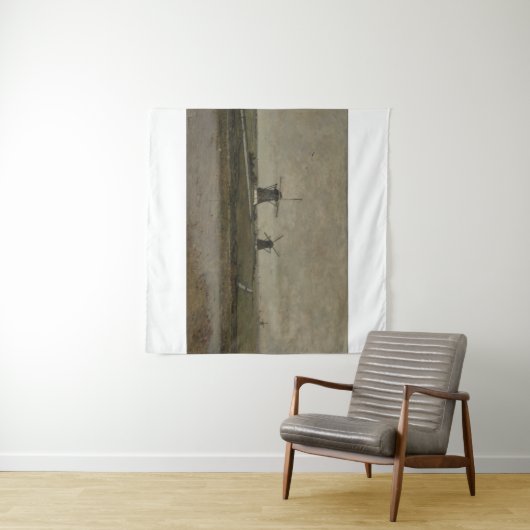 Poder with Mills near Overschie タペストリー (インサイチュ(横))