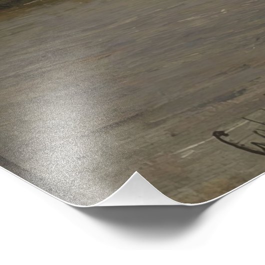 Poder with Mills near Overschie フォトプリント (角)