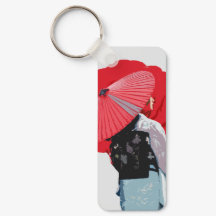 Poderoso Retrato Avermelhado Japão Contemporâneo 