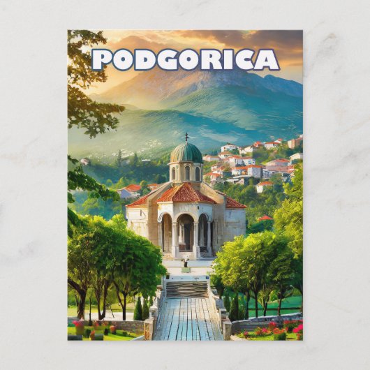 Podgorica, au cœur des Balkans envoûtants ポストカード (正面)