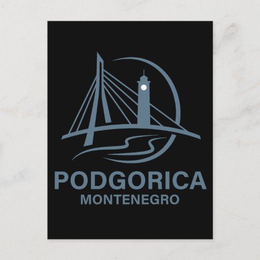 Podgorica Montenegro Europe ポストカード (正面)