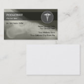 Podiatristの名刺 名刺 (正面/裏面)