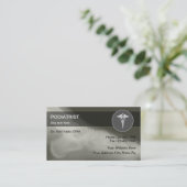 Podiatristの名刺 名刺 (スタンド正面)