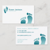 Podiatristの名刺 名刺 (正面/裏面)