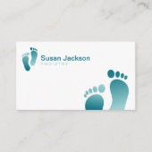 Podiatristの名刺 名刺 (正面)