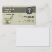 Podiatristの名刺 名刺 (正面/裏面)