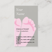 PodiatristのChiropodistの価格の名刺 名刺 (正面)