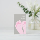PodiatristまたはChiropodistの名刺 名刺 (スタンド正面)