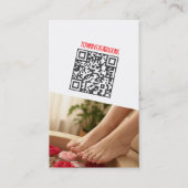 Podologie Photo QR-code 名刺 (裏面)