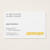 Podology Photo QR Code Foot Care  (裏面)