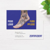 Podology Photo QR Code Foot Care Tattoo art (デスク)