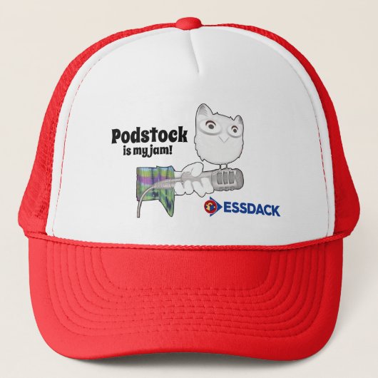 Podstockは私の込み合いです! トラック運転手の帽子 キャップ (正面)
