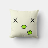 Poeさようなら子犬の枕 クッション (正面)