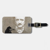 PoeとRavenデジタグランジルアート ラゲッジタグ (正面横)