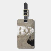 PoeとRavenデジタグランジルアート ラゲッジタグ (正面縦)