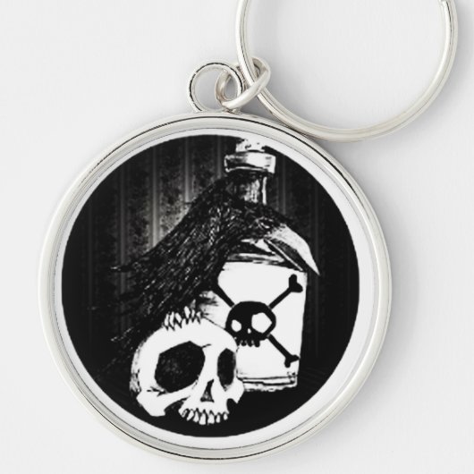 Poeの机 キーホルダー (正面)