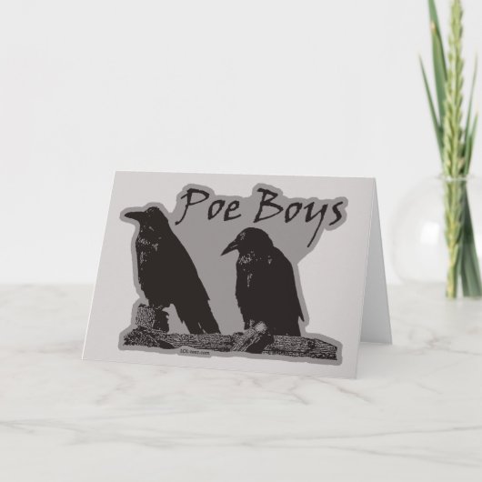 Poeの男の子 カード (正面)