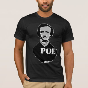 Poeは暗闇1のためにステンシルで刷り付けます Tシャツ