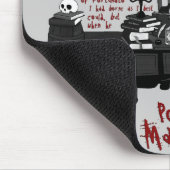 「Poe狂気」の(版2)マウスパッド マウスパッド (コーナー)