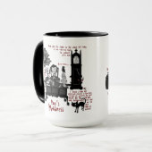 「Poe狂気」の(版2)マグ マグカップ (正面左)