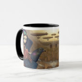 "Poe飛行"のマグ マグカップ (正面左)