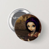 "Poe"ボタン 缶バッジ (正面&裏面)