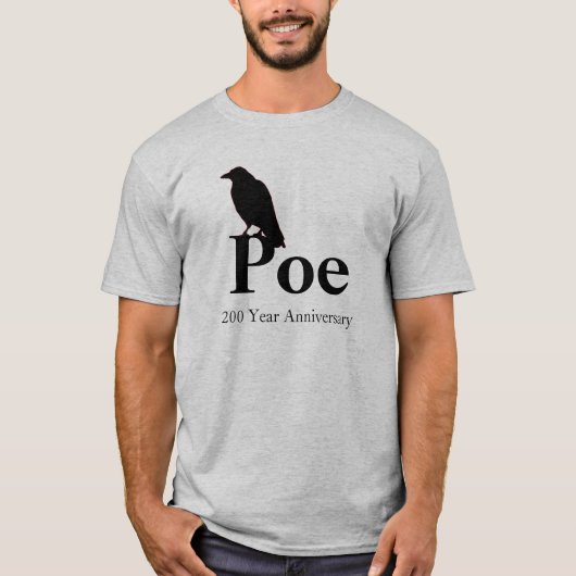 Poe 200年記念日 tシャツ (正面)
